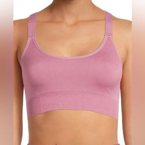 Mauve AVIA sports bra, size medium